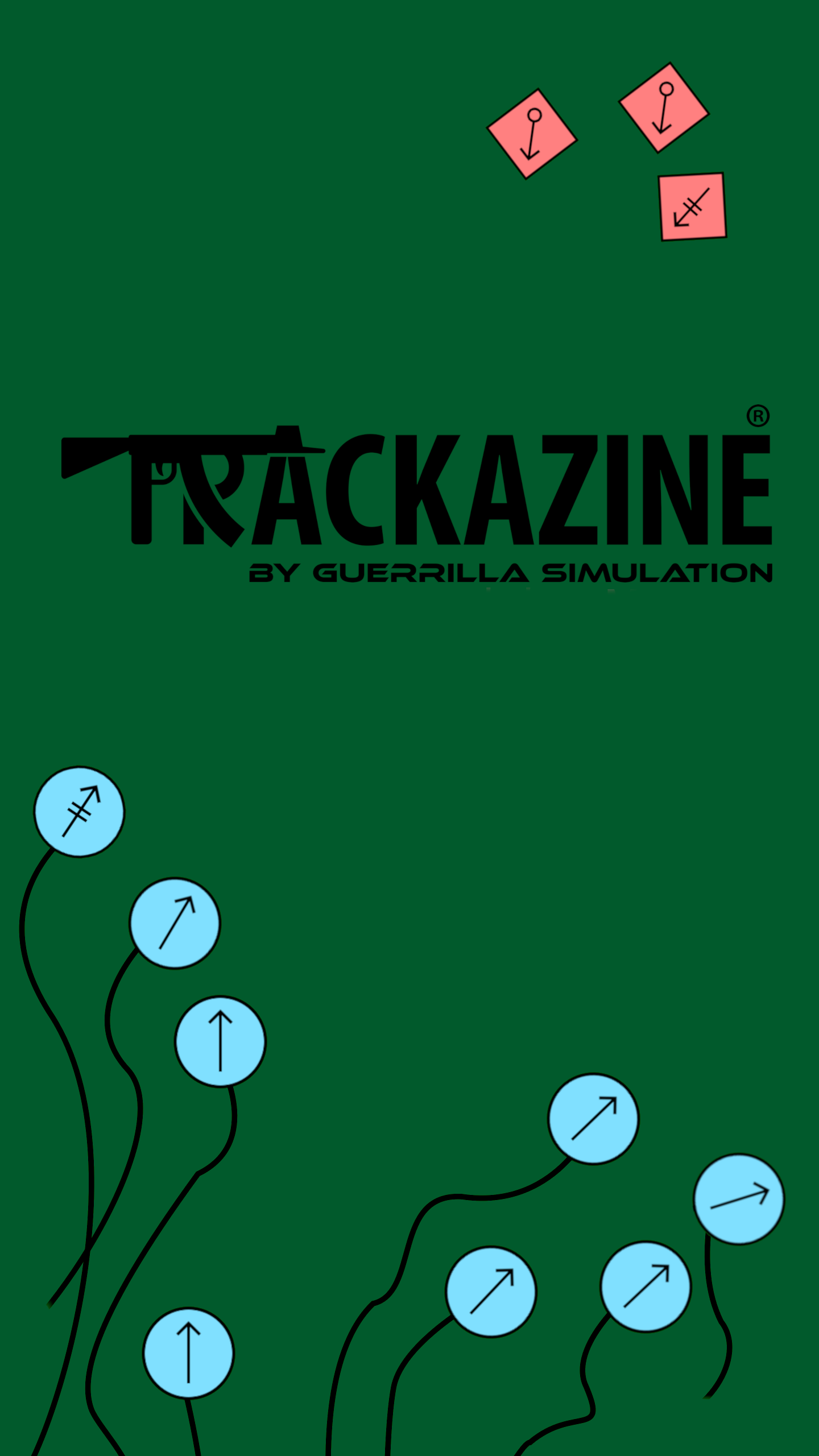 Trackazine splash artwork